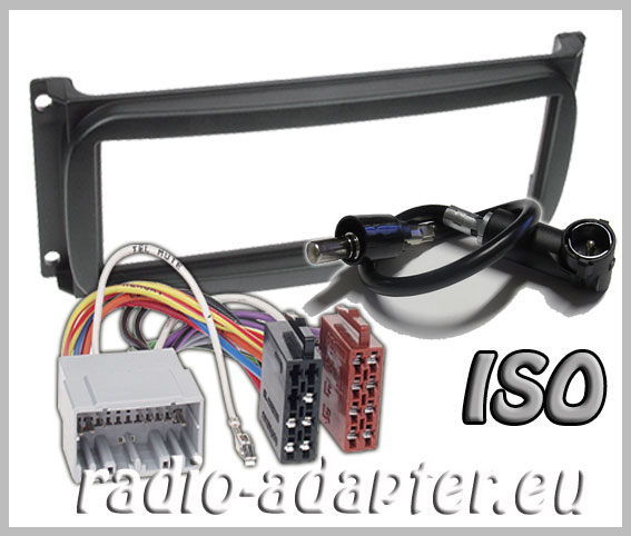 ACV Chrysler Grand Voyager Radio Installation Kit - Bezel, ISO Adapter, Antenna