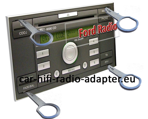 Ford-C-Max-Radio-Entriegeln