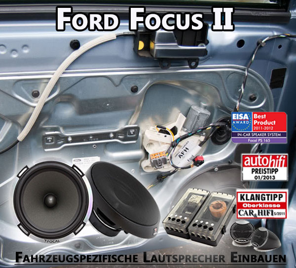 Ford Focus II Lautsprecher Einbauen