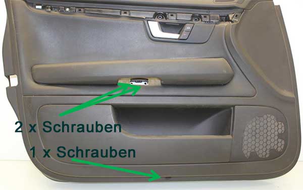 Türverkleidung-Schrauben-Audi-A4-B6