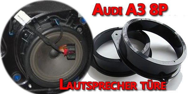 Audi A3 8P Lautsprecher ausbauen