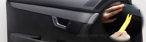 Audi A4 B7 Dekorleiste Türverkleidung entfernen