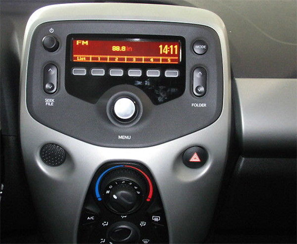 Citroen C1 ab 2014 Standard Radio