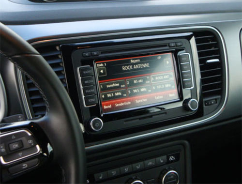 VW Beetle Radio 2012