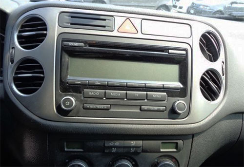 VW Tiguan Radio 2009