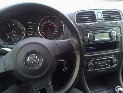 VW Golf VI radio