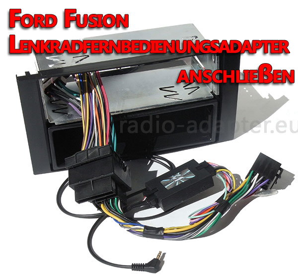 Ford-Fusion-Lenkradfernbedienungsadapter-anschließen