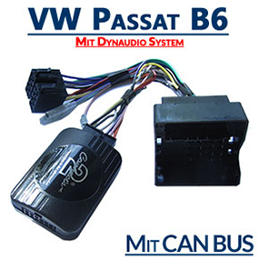 VW-Passat-B6-mit-Dynaudio-System-Adapter-für-Lenkradfernbedienung