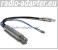 VW Bora, Golf IV, Lupo, New Beetle DIN Antennenadapter Phantomspeisung 