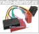 Mazda 121 Radioadapter, Autoradio Adapter, Radioanschlusskabel