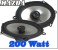 Mazda 323 Autolautsprecher 1989 - 2003 vordere Tren 200 Watt