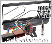 Ford Fiesta bis 2001 Radio, Autoradio Einbauset Antennenadapter + Entriegelung