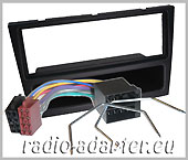 Opel Omega B ab 1999 Radioblende schwarz Autoradio Einbauset