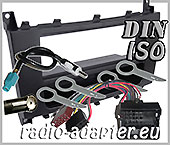 Mercedes C 220 Radioblende Einbauset 2000 - 2007