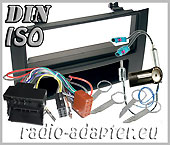 VW Transporter T5  Radioblende Radioadapter DIN Autoradio Einbauset