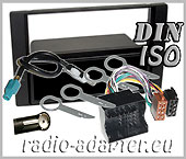 Ford Galaxy ab 2006 Autoradio Einbauset schwarz 1 DIN