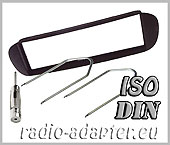 Fiat Barchetta Radioblende, Autoradio Einbauset Antennenadapter + Entriegelung