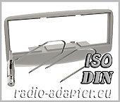 Fiat Multipla Radioblende, Autoradio Einbauset Antennenadapter + Entriegelung