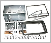 Fiat Ducato Doppel DIN Radioblende, Blechrahmen Autoradio Einbau