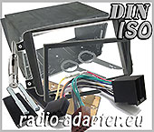 Mercedes-Benz C 200 2 DIN Radioblende Einbauset 2000 - 2004 