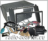 Mercedes C 280 Doppel DIN Autoradio Einbauset 2004 - 2007