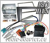 Seat Leon Doppel DIN Autoradio Einbausatz Radioblende + Adapter 