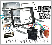 VW Passat ab 2005 Doppel DIN Autoradio Einbausatz Radioblende + Adapter  