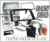 VW T5 Transporter Doppel DIN Autoradio Einbausatz Radioblende + Adapter 