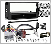 Dodge Durango 2004 - 2007 ohne Navi Autoradio Einbauset, Radioblende