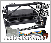 Chevrolet S-10 Pickup ab 2002 - 2004 1 DIN Autoradio Einbauset, Radioeinbausatz