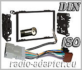 Chevrolet Avalanche ab 2003 - 2006 2 DIN Autoradio Einbauset, Radioeinbausatz