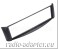 Smart ForTwo 1998 - 2007 Radioblende, Autoradioblende Farbe schwarz