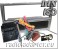 Opel Agila ab 2004 Radioblende silber Autoradio Einbauset + Adapter