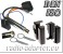Audi A6 C4 1994 - 1997 Autoradioblende, Radiowechsle, Einbauset