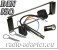 Seat Toledo bis 2004 Radioblende + Antennenadapter + Entriegelungsbgel