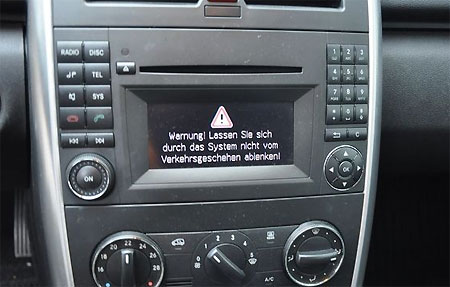 Mercedes A Autoradio