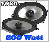 Ford Mustang IV Lautsprecher vorne, hinten, Autolautsprecher 200 Watt