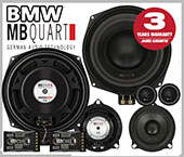 BMW 1er Cabriolet 118, 120 Lautsprecher Set vorne mit Bass E88