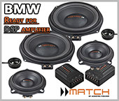 BMW 1er 120, 123i, 130i Lautsprecher vordere Tren und Subwoofer E87