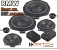 BMW 1er 120, 123i, 130i Lautsprecher vordere Tren und Subwoofer E87