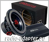 Digital Designs 2512 Subwoofer 2x2 Ohm + CM1000 Endstufe 3000 Watt