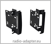 Dodge Caliber 2009-2012 2 DIN Radioblende, Autoradio Einbaurahmen, Radiohalterung