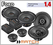 Ford C-Max Lautsprecher Set Autoboxen vorne und hinten