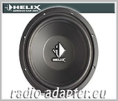 Helix B 10W Blue Subwoofer 25cm 2 x 2 Ohm 500 Watt