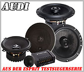 Audi A3 8L Lautsprecher, Autolautsprecher vorne, hinten B 52c B6x