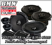 BMW E46 Compact Autoboxen Testsieger Lautsprecher front rear Helix