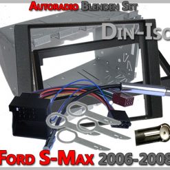 Ford S-Max Doppel DIN Radioblenden Set 2006-2008