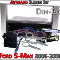 Ford S-Max Radioeinbauset 2005-2008 Silber