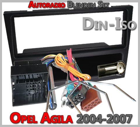 Opel Astra J Autoradio Anschlusskabel + Antennenadapter DIN - Autoradio