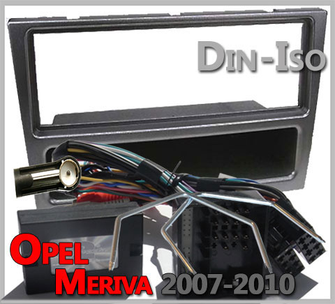Opel Meriva A 06-10 1-DIN Autoradio Einbauset Canbus Adapter Radioblende 